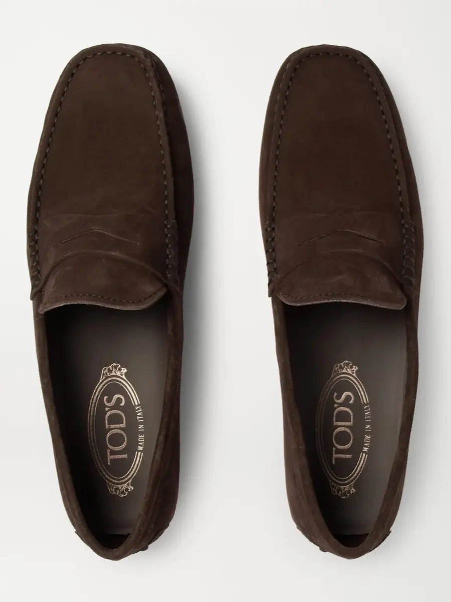 Tod's Gommino Suede Driving Shoes - Men | Thumbnail 6 Tod's Gommino Suede Driving Shoes - Men | Thumbnail 6