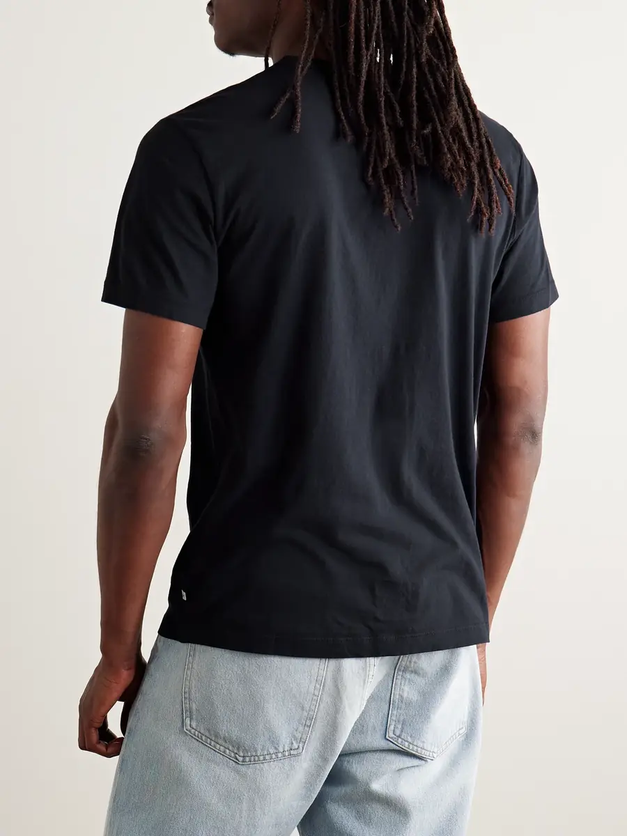 James Perse Cotton-Jersey T-Shirt - Men | Thumbnail 4 James Perse Cotton-Jersey T-Shirt - Men | Thumbnail 4