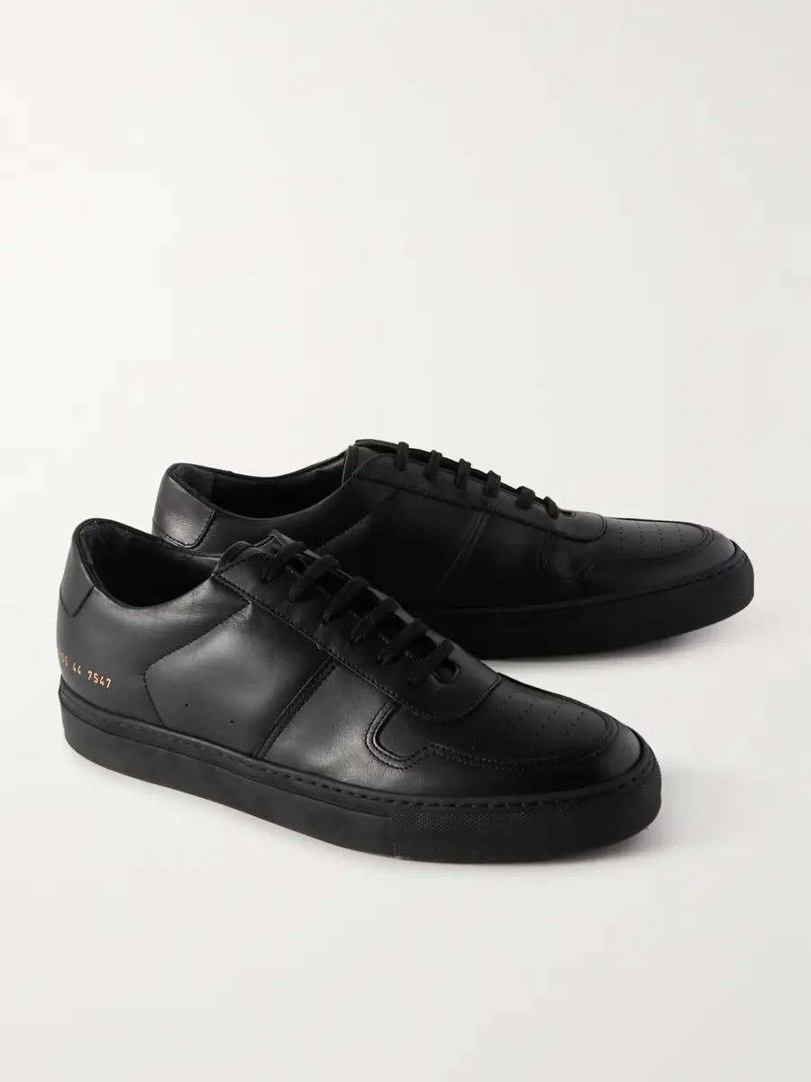 Common Projects BBall Leather Sneakers - Men | Thumbnail 3 Common Projects BBall Leather Sneakers - Men | Thumbnail 3