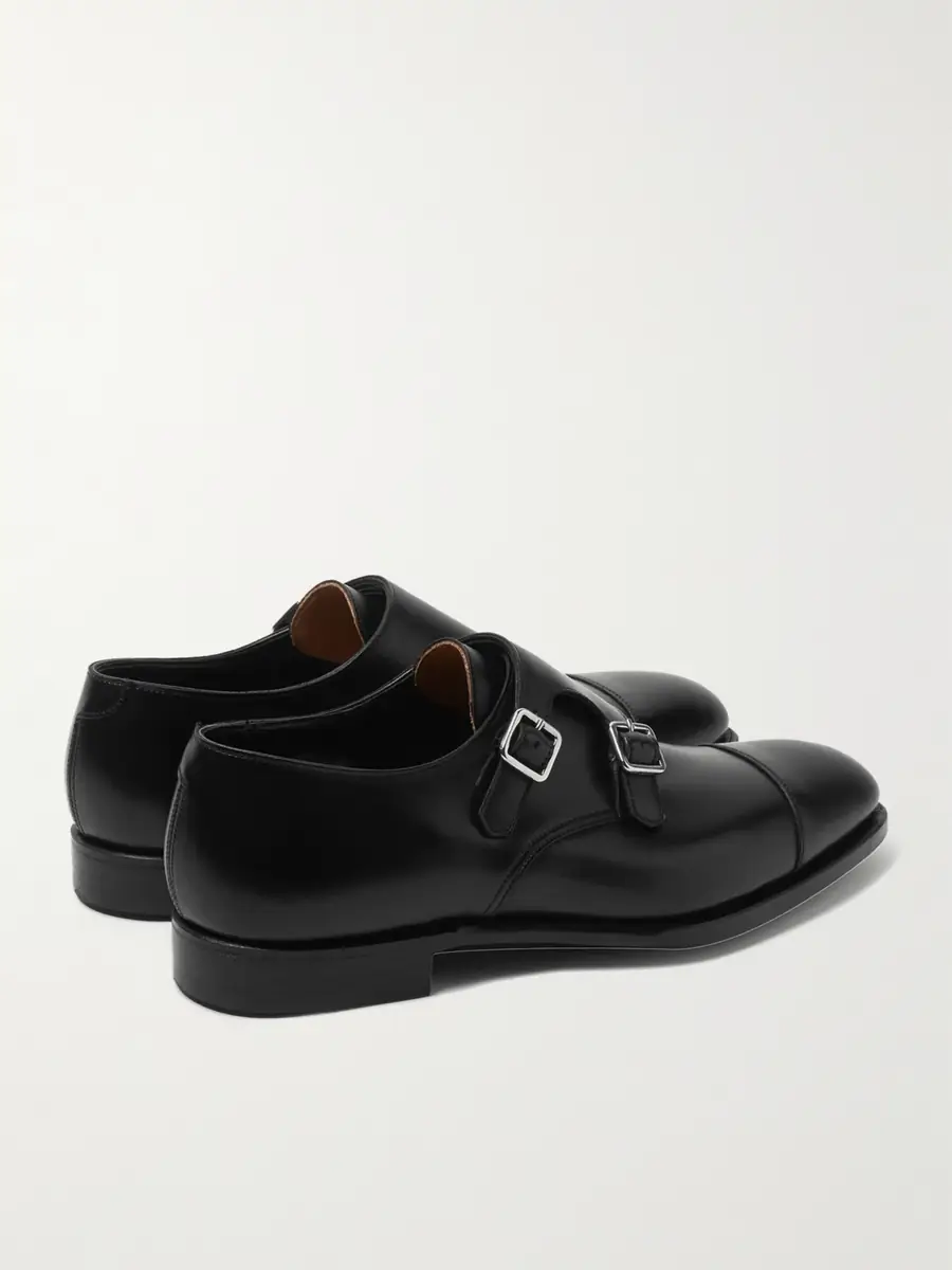 George Cleverley Thomas Cap-Toe Leather Monk-Strap Shoes - Men | Thumbnail 4 George Cleverley Thomas Cap-Toe Leather Monk-Strap Shoes - Men | Thumbnail 4