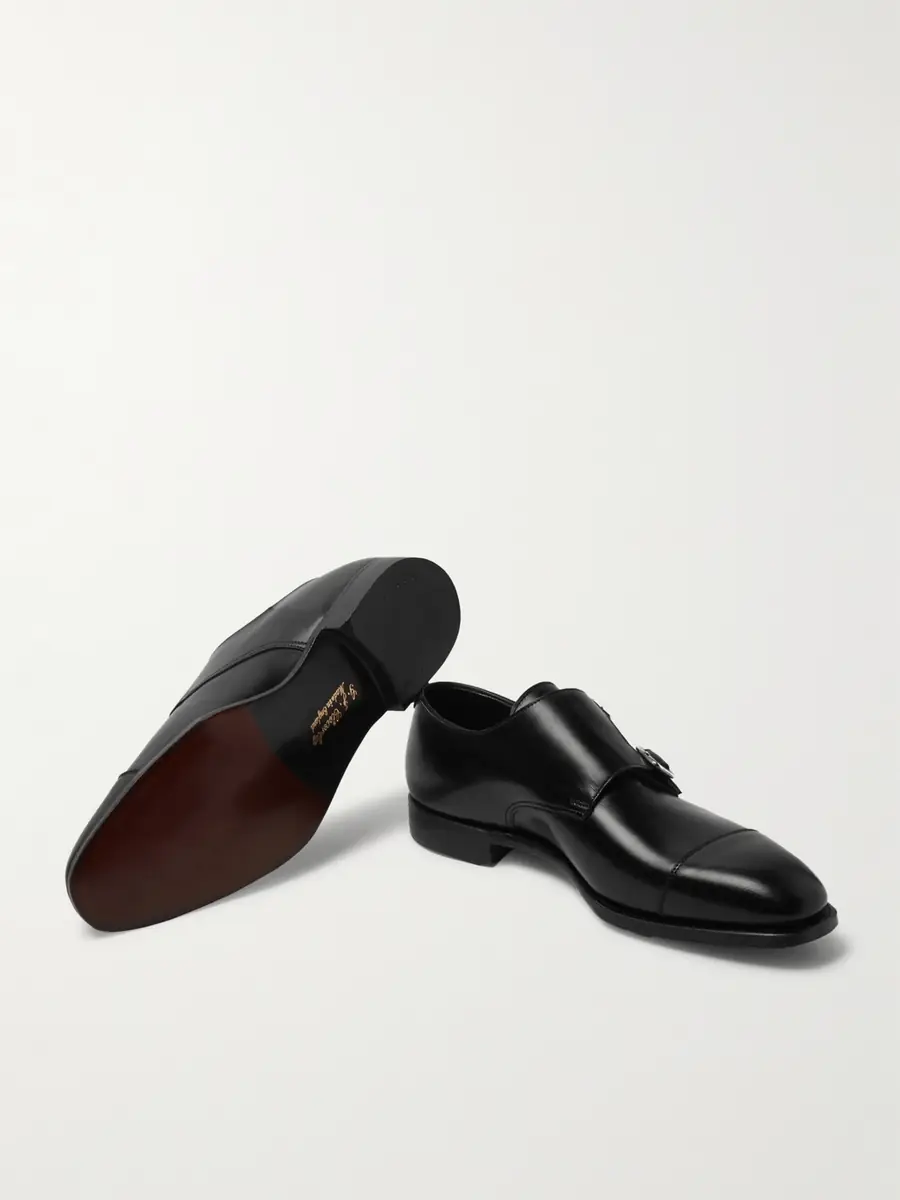 George Cleverley Thomas Cap-Toe Leather Monk-Strap Shoes - Men | Thumbnail 6 George Cleverley Thomas Cap-Toe Leather Monk-Strap Shoes - Men | Thumbnail 6