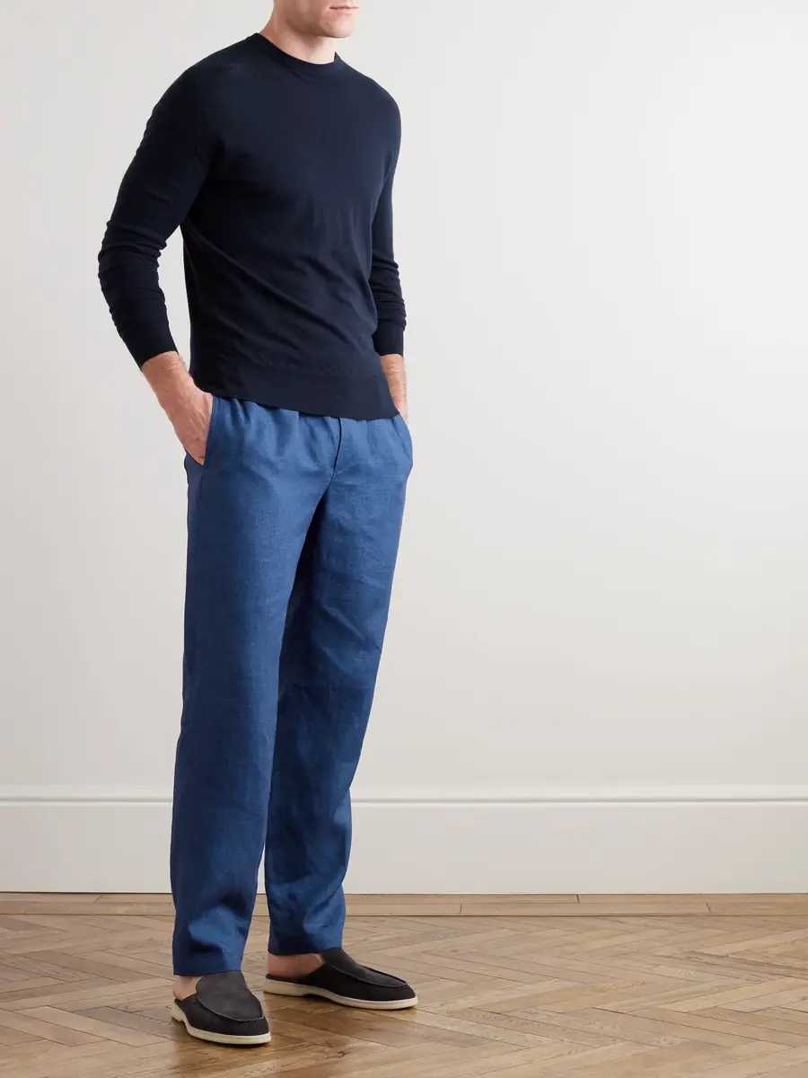 Loro Piana Slim-Fit Baby Cashmere Sweater - Men | Thumbnail 2 Loro Piana Slim-Fit Baby Cashmere Sweater - Men | Thumbnail 2