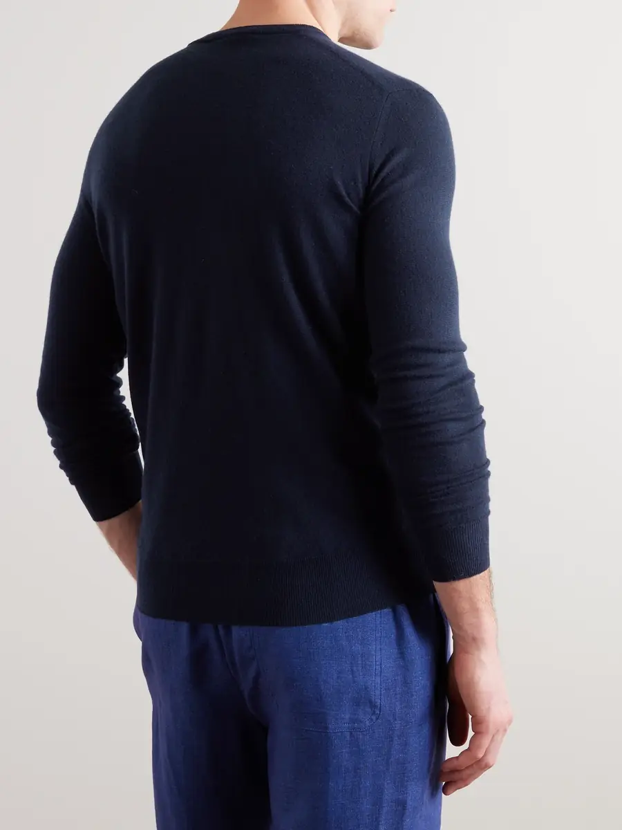 Loro Piana Slim-Fit Baby Cashmere Sweater - Men | Thumbnail 3 Loro Piana Slim-Fit Baby Cashmere Sweater - Men | Thumbnail 3