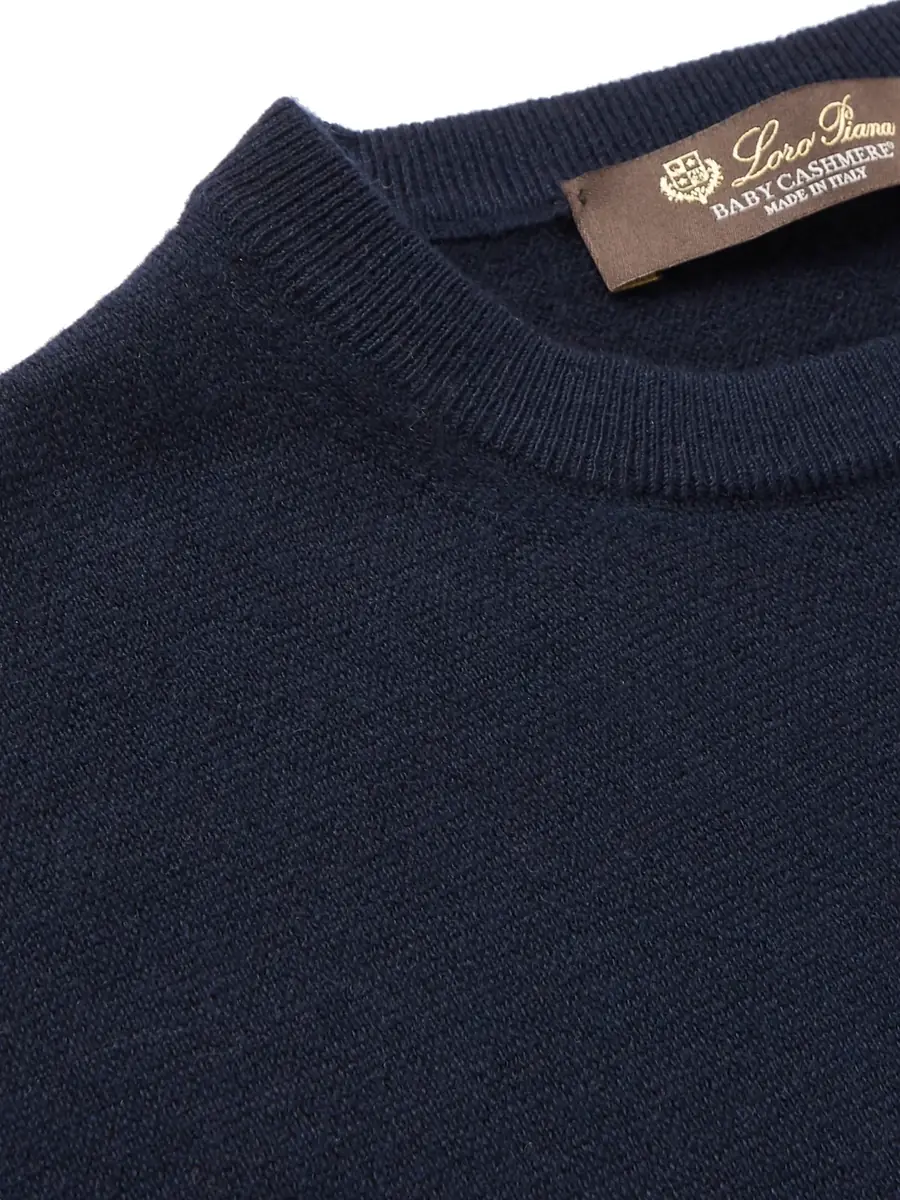 Loro Piana Slim-Fit Baby Cashmere Sweater - Men | Thumbnail 4 Loro Piana Slim-Fit Baby Cashmere Sweater - Men | Thumbnail 4