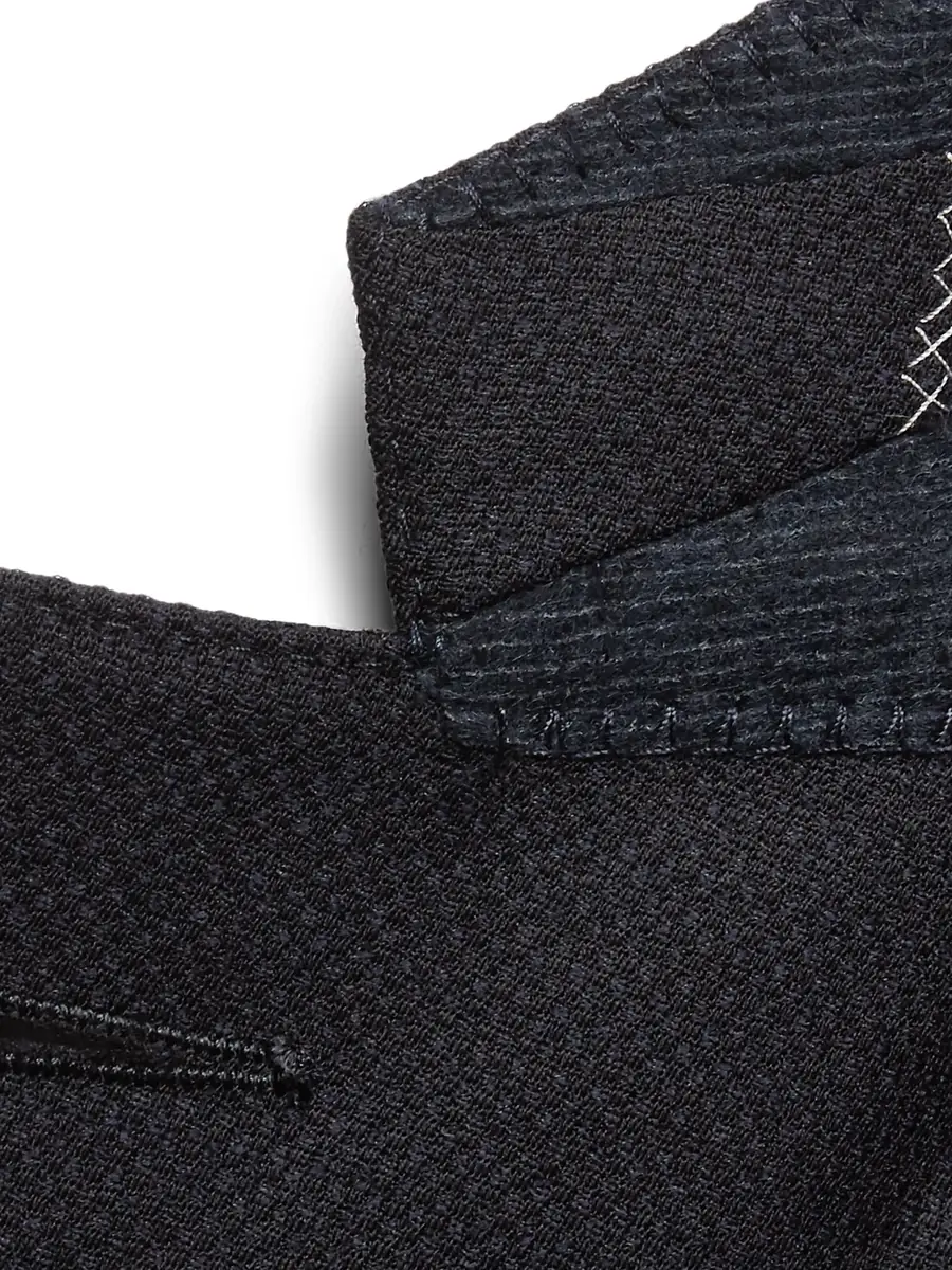 Zegna Navy 10-Pocket Stretch Wool and Silk-Blend Blazer - Men | Thumbnail 5 Zegna Navy 10-Pocket Stretch Wool and Silk-Blend Blazer - Men | Thumbnail 5