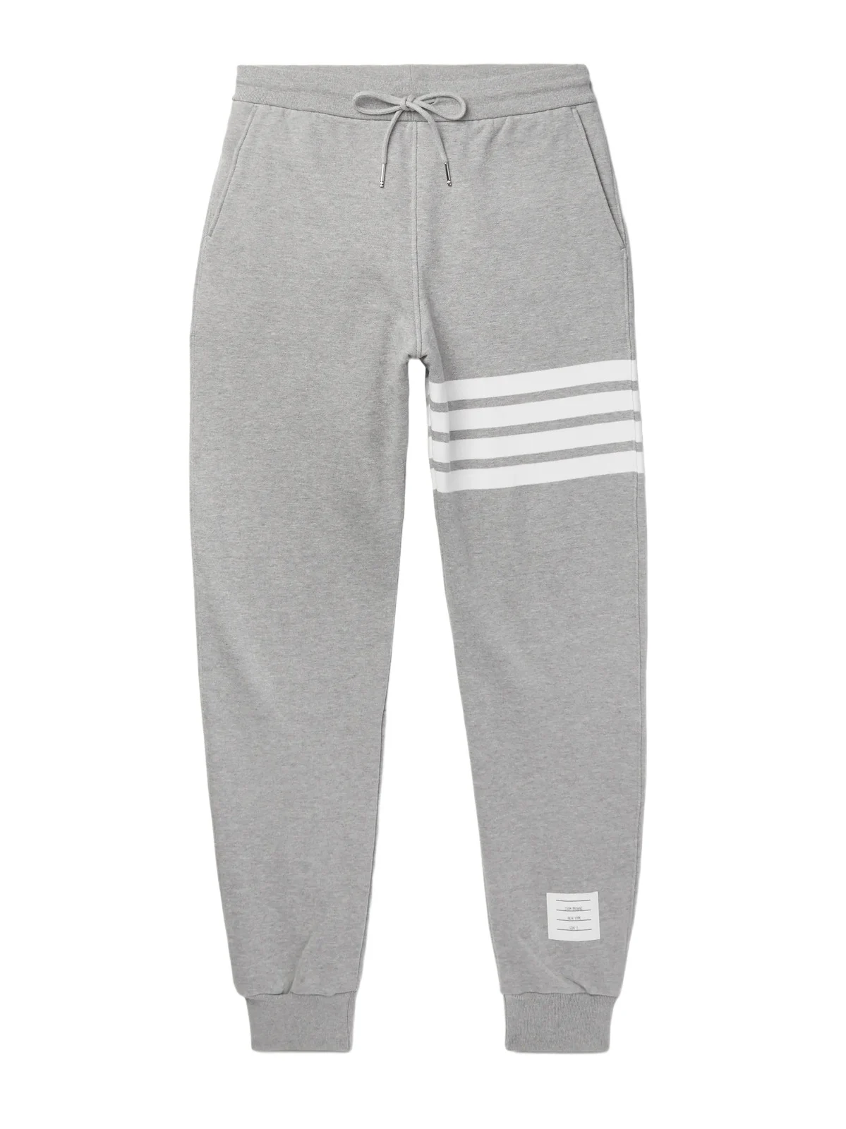 Tapered Striped Cotton-Jersey Sweatpants - Men