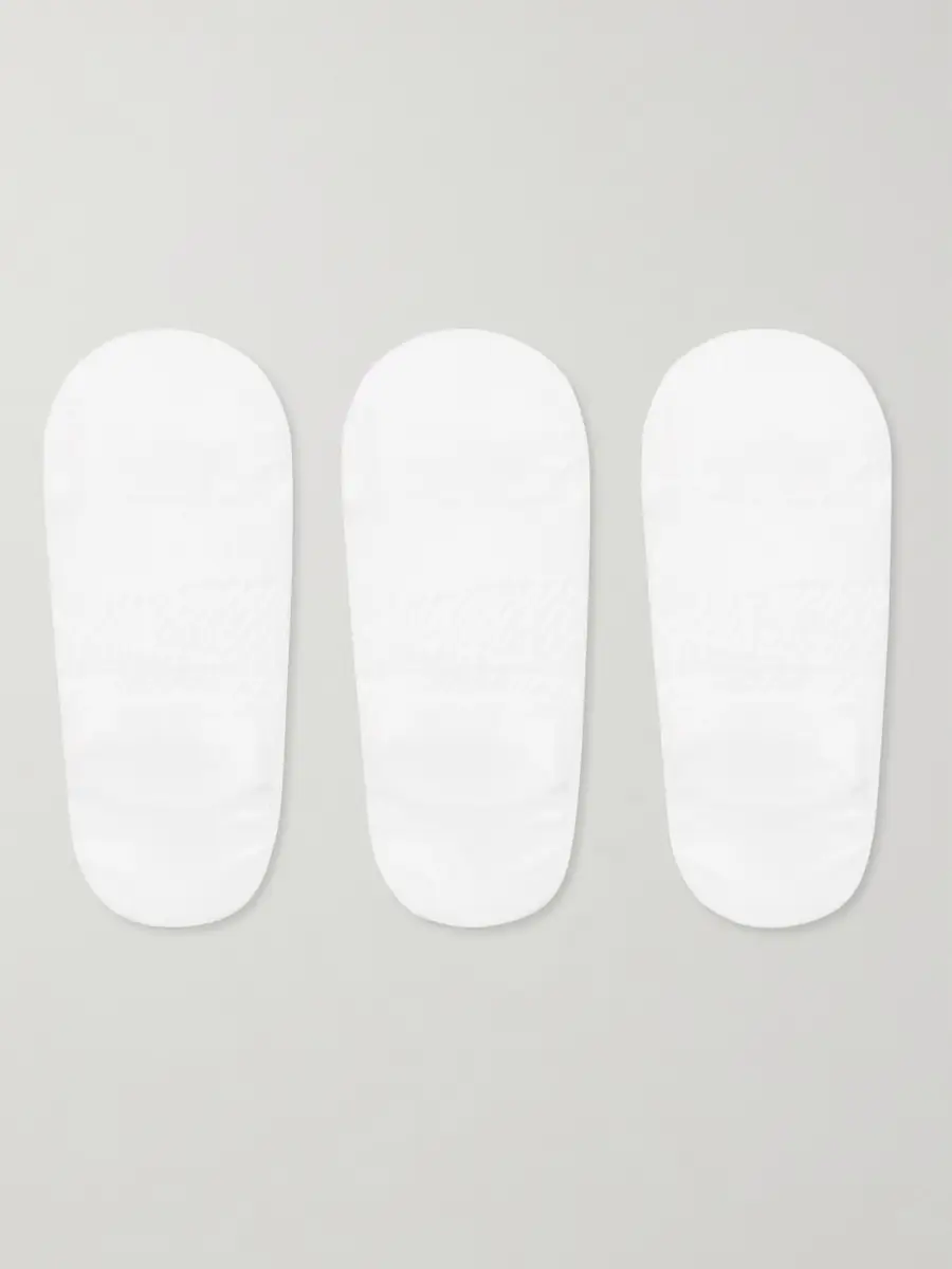 MR P. Three-Pack No-Show Stretch-Knit Socks - Men | Thumbnail 2 MR P. Three-Pack No-Show Stretch-Knit Socks - Men | Thumbnail 2