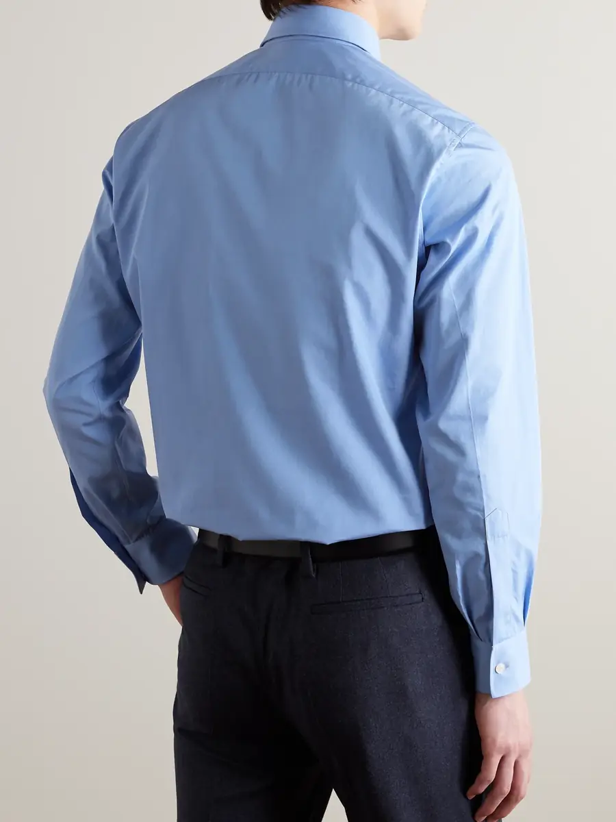 Charvet Classic-Collar Cotton Shirt - Men | Thumbnail 3 Charvet Classic-Collar Cotton Shirt - Men | Thumbnail 3