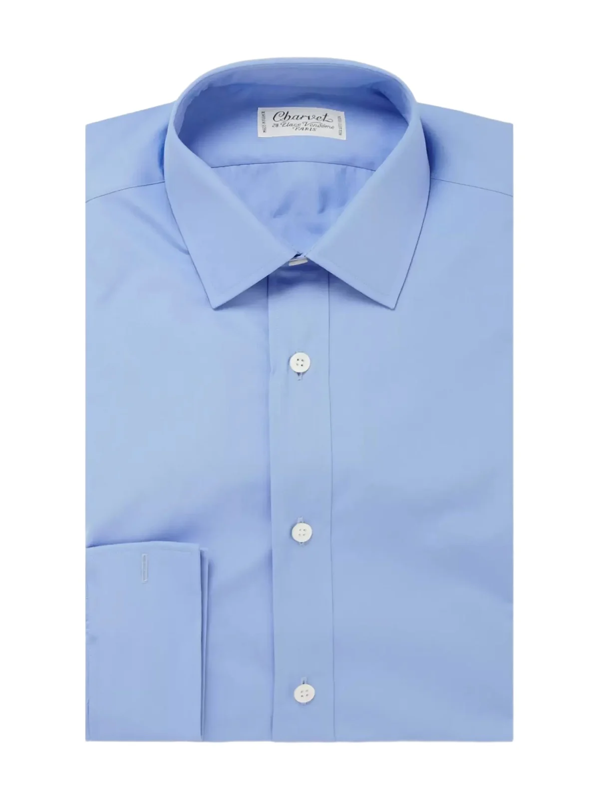 Classic-Collar Cotton Shirt - Men