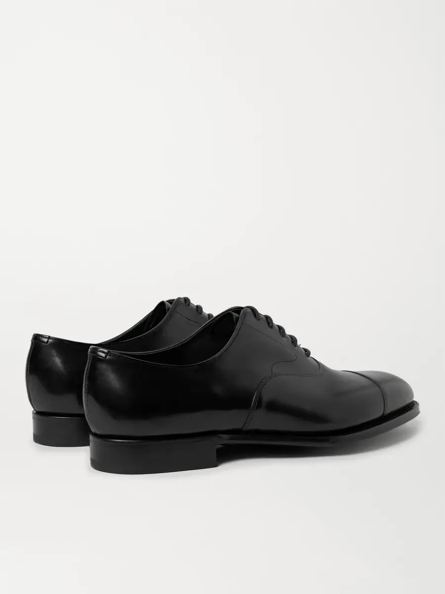 Edward Green Chelsea Cap-Toe Burnished-Leather Oxford Shoes - Men | Thumbnail 4 Edward Green Chelsea Cap-Toe Burnished-Leather Oxford Shoes - Men | Thumbnail 4