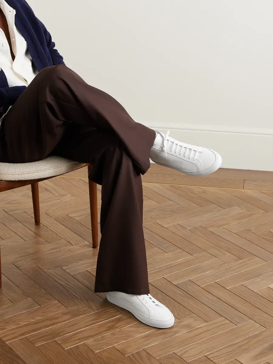 Common Projects Original Achilles Leather High-Top Sneakers - Men | Thumbnail 2 Common Projects Original Achilles Leather High-Top Sneakers - Men | Thumbnail 2