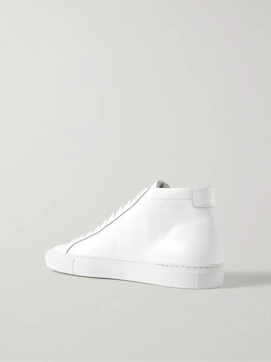 Common Projects Original Achilles Leather High-Top Sneakers - Men | Thumbnail 4 Common Projects Original Achilles Leather High-Top Sneakers - Men | Thumbnail 4