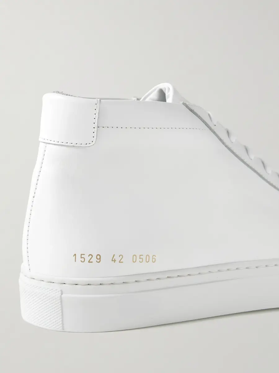 Common Projects Original Achilles Leather High-Top Sneakers - Men | Thumbnail 5 Common Projects Original Achilles Leather High-Top Sneakers - Men | Thumbnail 5