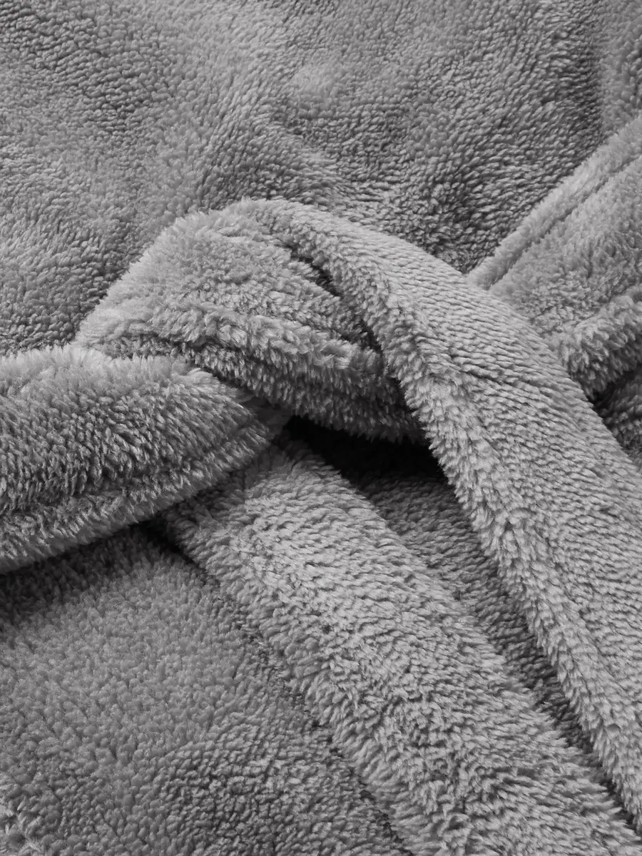Soho Home Fleece Hooded Robe - Men | Thumbnail 4 Soho Home Fleece Hooded Robe - Men | Thumbnail 4
