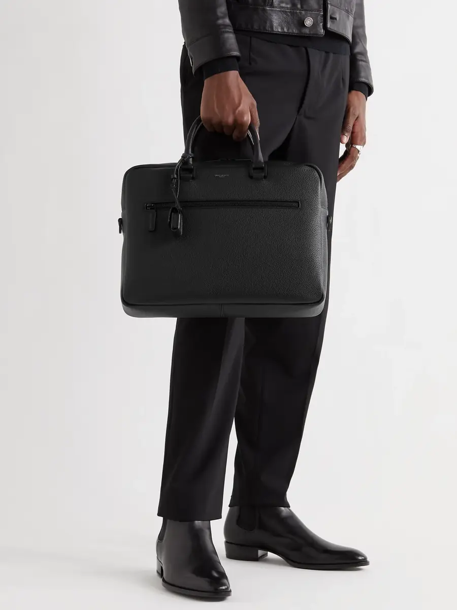 Saint Laurent Sac de Jour Full-Grain Leather Briefcase - Men | Thumbnail 2 Saint Laurent Sac de Jour Full-Grain Leather Briefcase - Men | Thumbnail 2