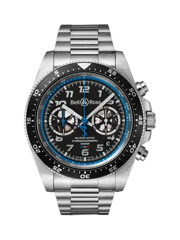 Bell & Ross BR V3-94 A.5.21 Limited Edition Automatic Chronograph Stainless Steel Watch, Ref. BRV394-A521/SST - Men