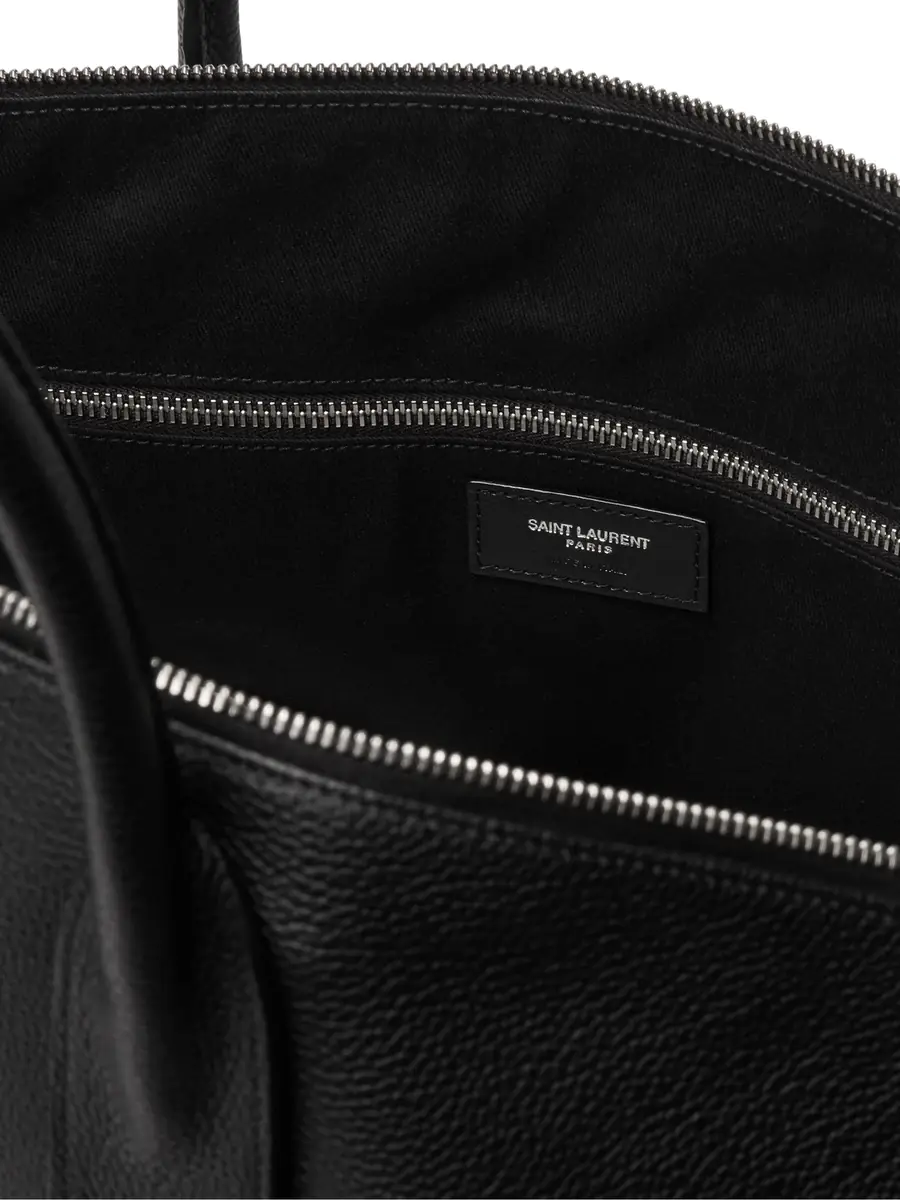 Saint Laurent Full-Grain Leather Tote Bag - Men | Thumbnail 5 Saint Laurent Full-Grain Leather Tote Bag - Men | Thumbnail 5