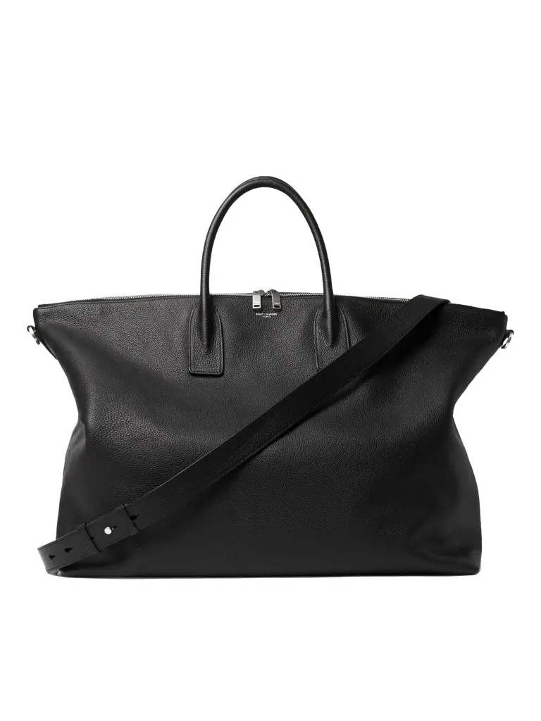 Full-Grain Leather Tote Bag - Men Full-Grain Leather Tote Bag - Men