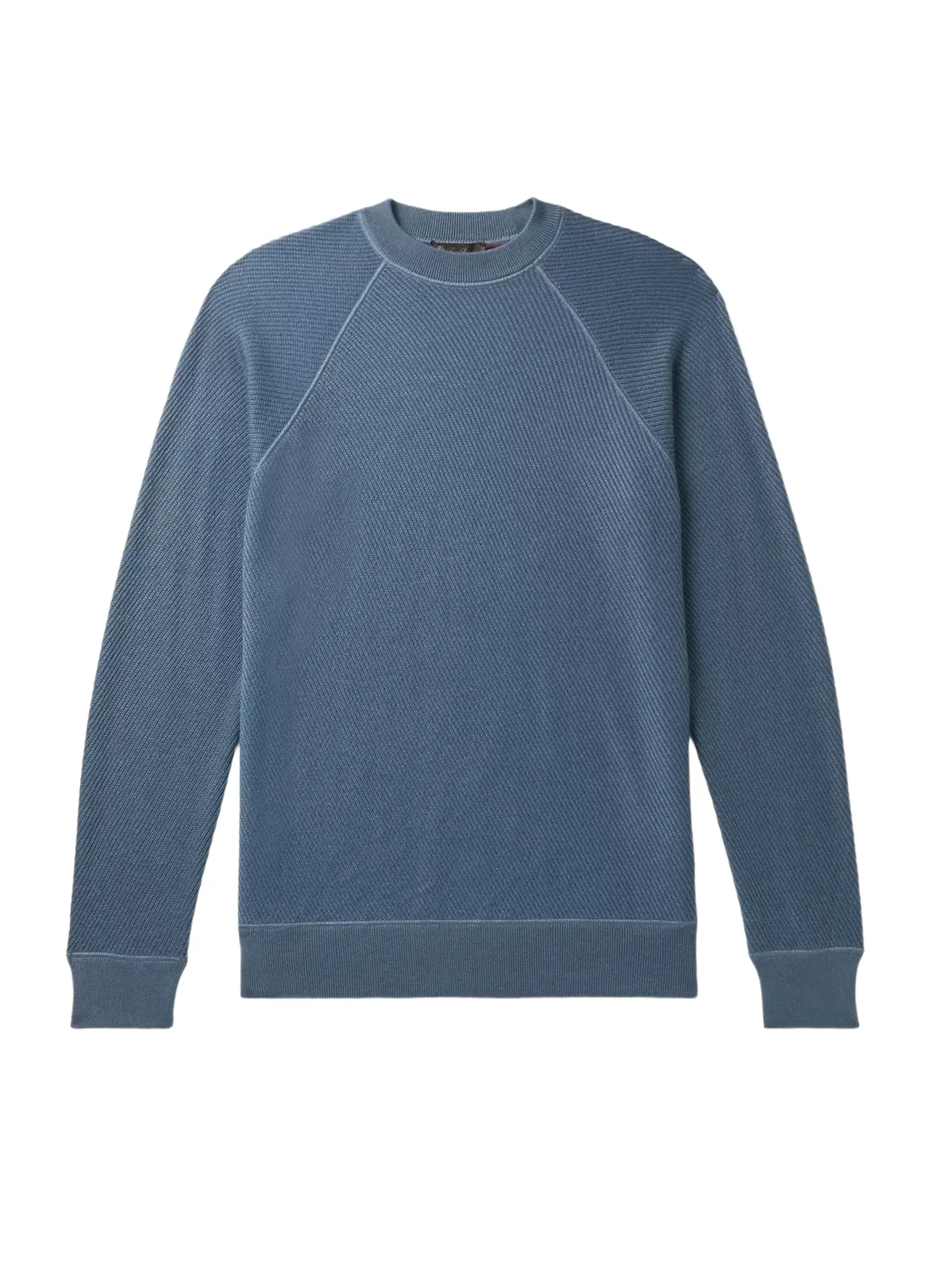 Ribbed Cashmere and Silk-Blend Sweater - Men Ribbed Cashmere and Silk-Blend Sweater - Men