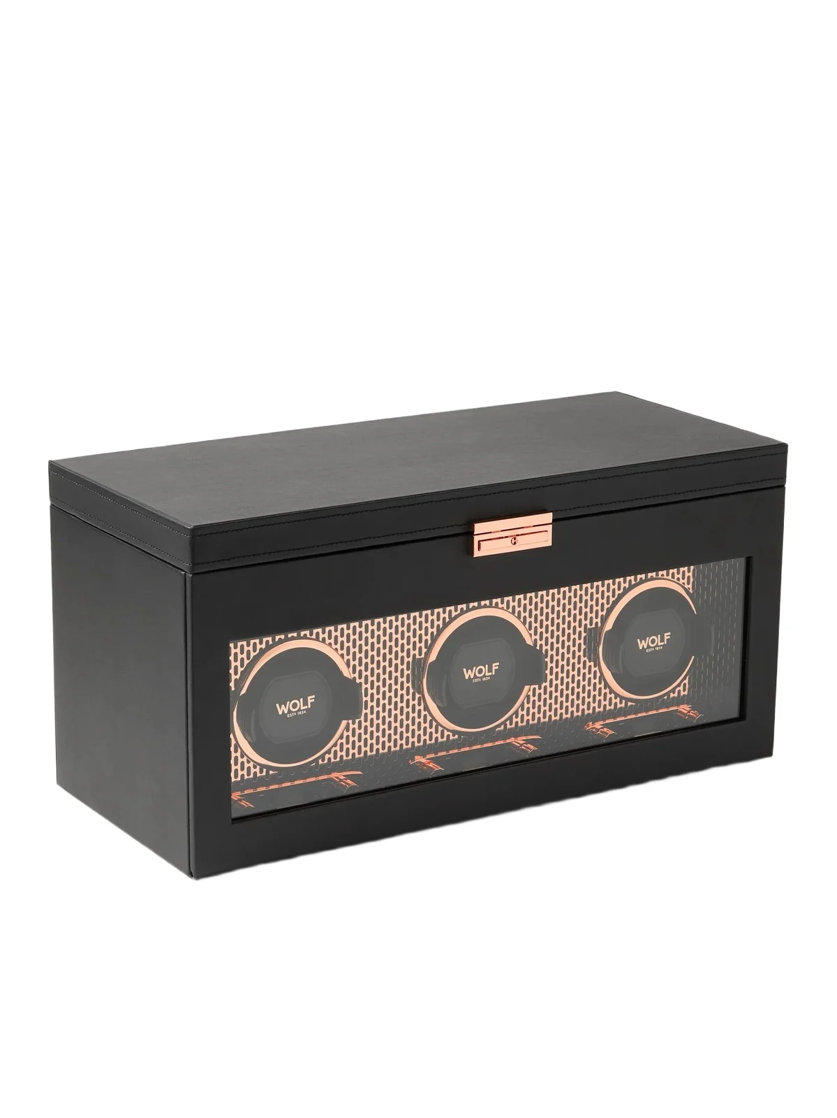 Wolf Axis Triple Vegetarian Material Watch Winder - Men