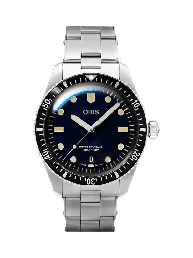 ORIS Divers Sixty-Five Automatic 40mm Stainless Steel Watch, Ref. No. 01 733 7707 4055-07 8 20 18 - Men