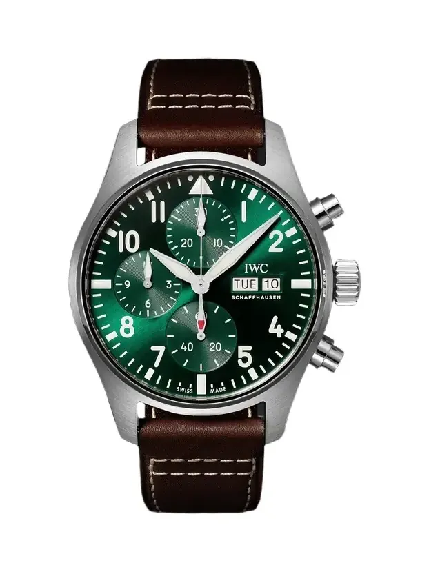 Pilot's Automatic Chronograph Stainless Steel Watch, Ref. IW388103 - Men Pilot's Automatic Chronograph Stainless Steel Watch, Ref. IW388103 - Men