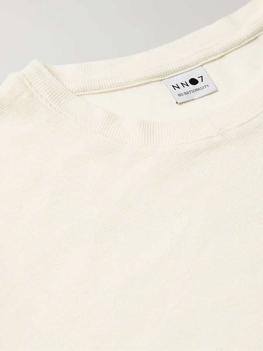 NN07 Clive Waffle-Knit Cotton and Modal-Blend T-Shirt - Men | Thumbnail 5 NN07 Clive Waffle-Knit Cotton and Modal-Blend T-Shirt - Men | Thumbnail 5