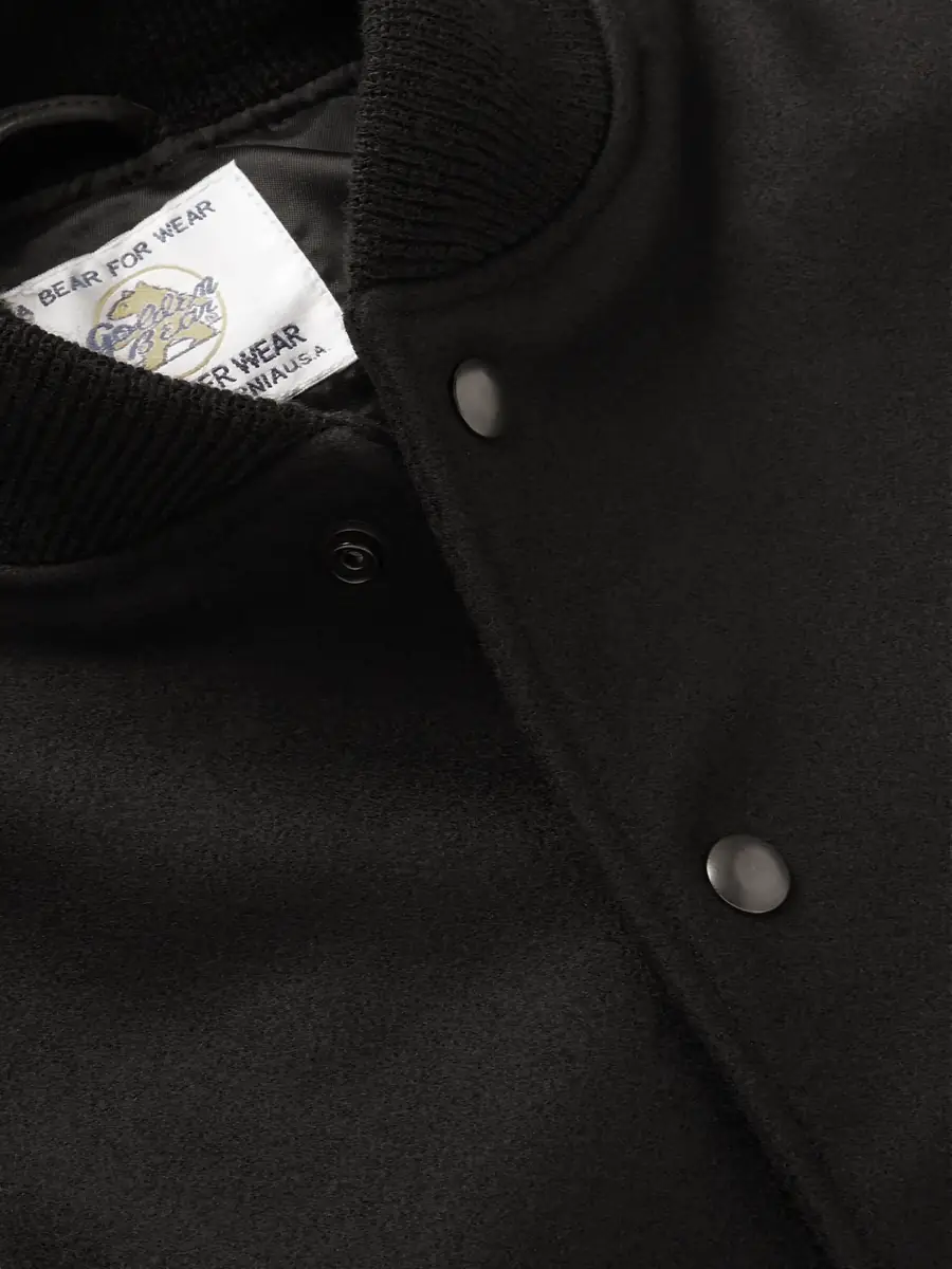 Golden Bear The Albany Wool-Blend and Leather Varsity Jacket - Men | Thumbnail 4 Golden Bear The Albany Wool-Blend and Leather Varsity Jacket - Men | Thumbnail 4