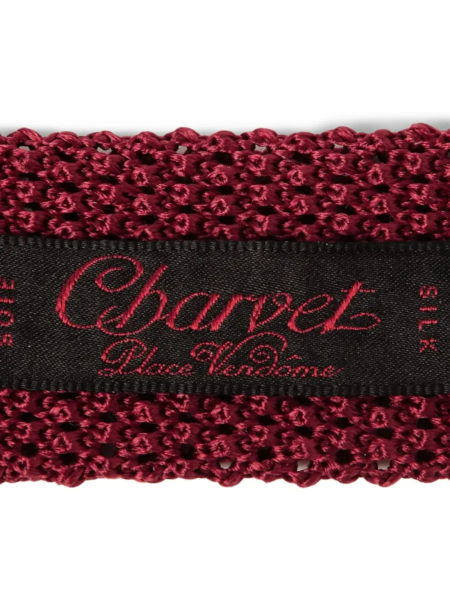 Charvet 5cm Knitted Silk Tie - Men | Thumbnail 3 Charvet 5cm Knitted Silk Tie - Men | Thumbnail 3