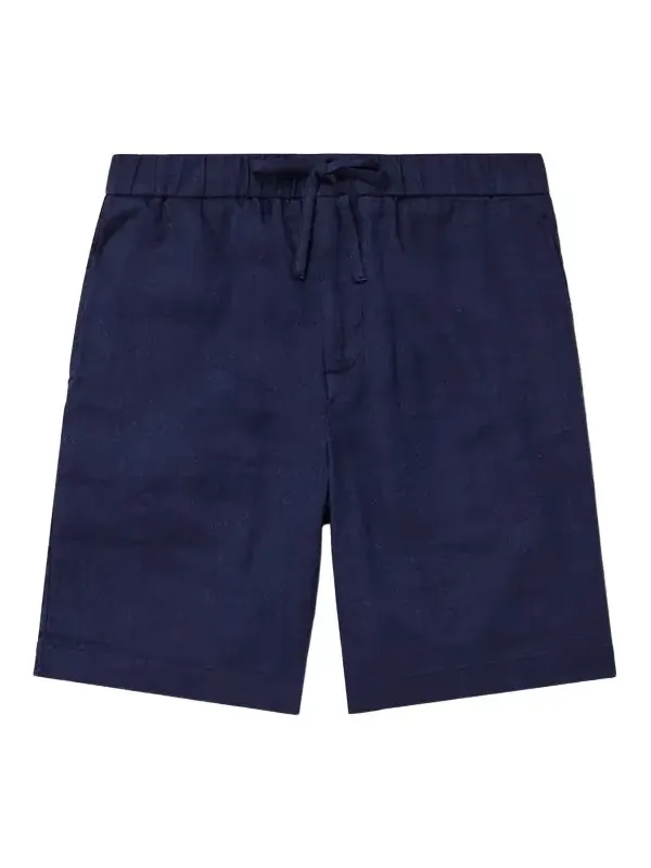 Felipe Slim-Fit Linen and Cotton-Blend Drawstring Shorts - Men