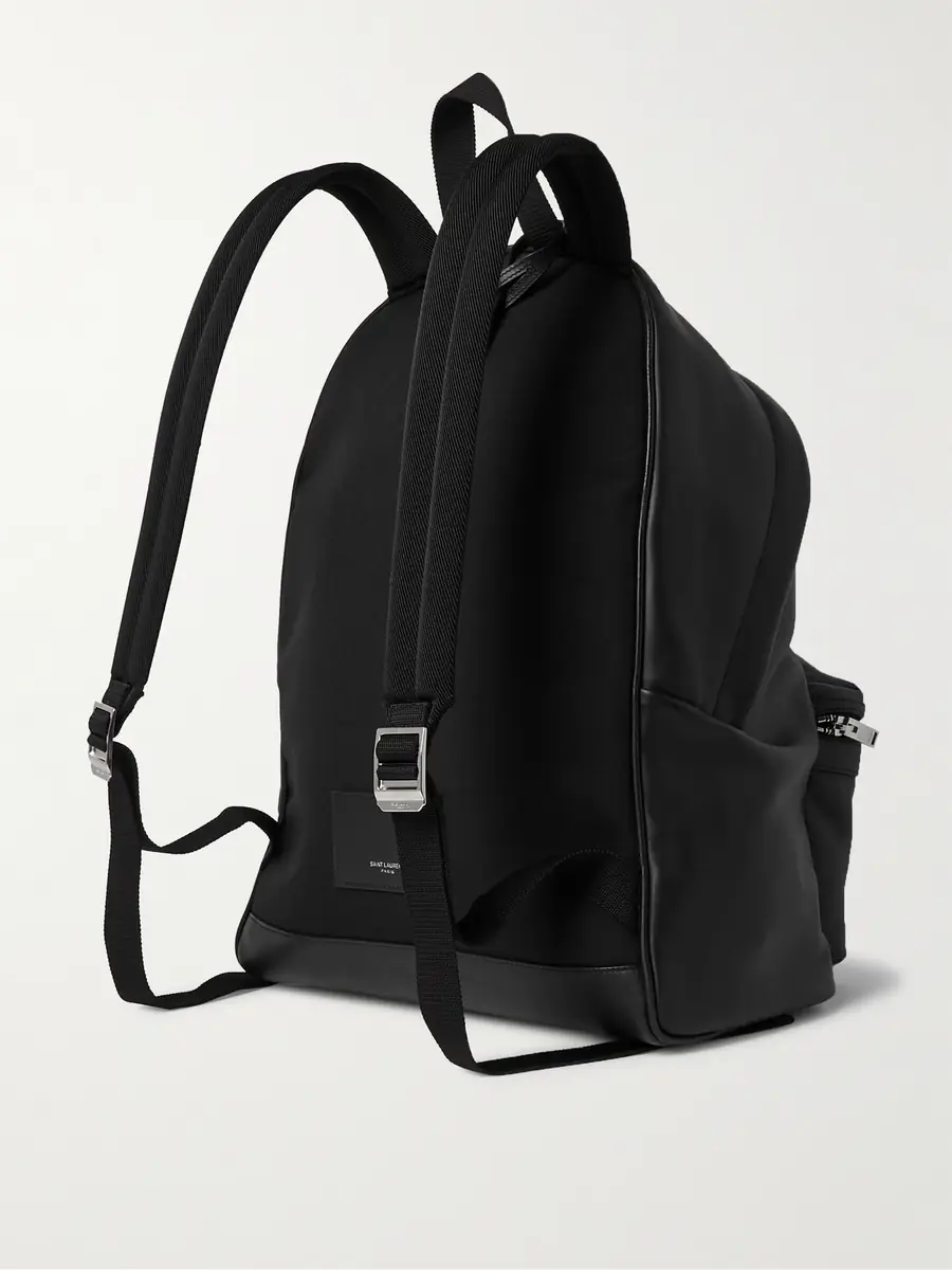 Saint Laurent City Leather Backpack - Men | Thumbnail 3