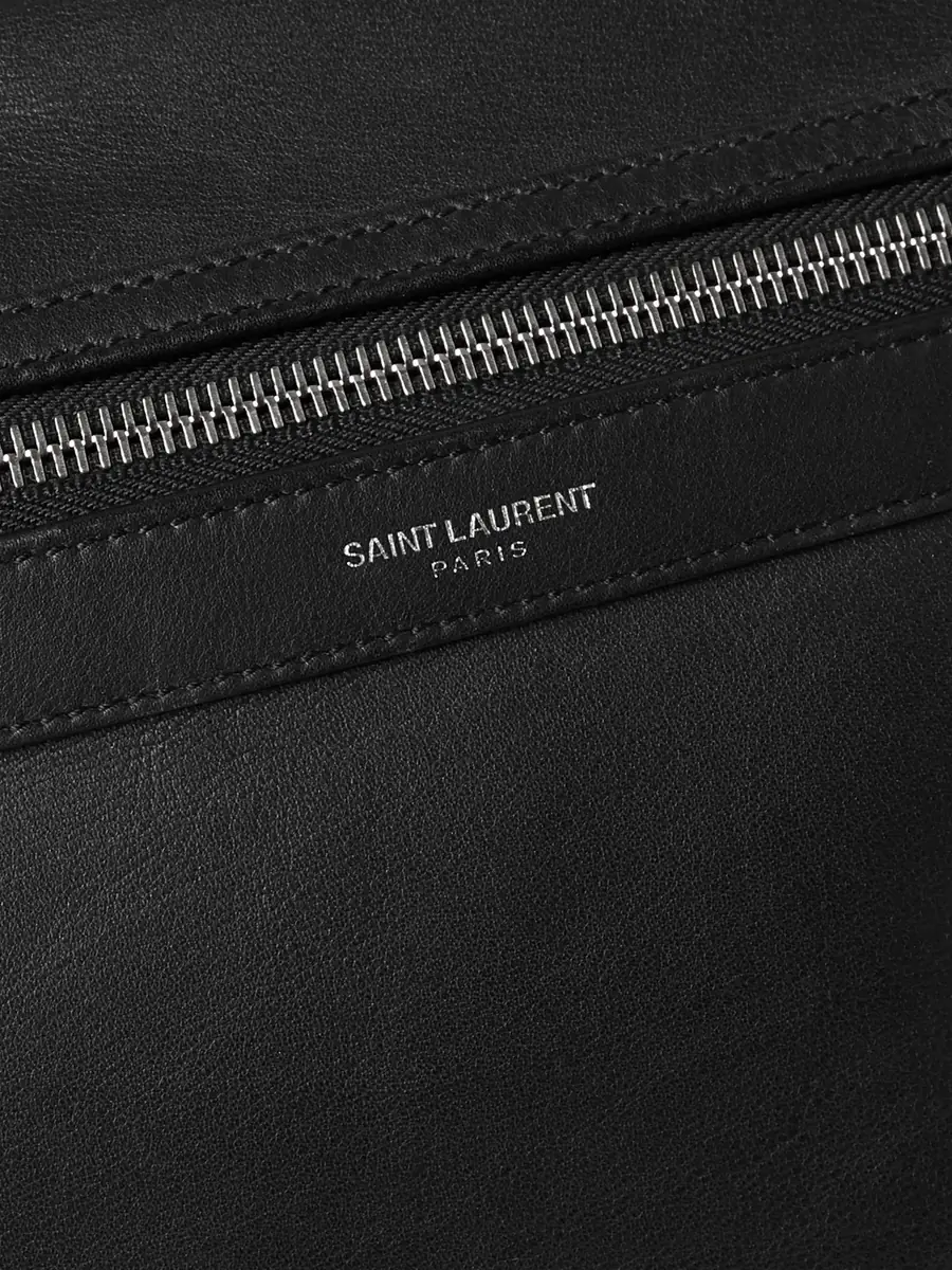 Saint Laurent City Leather Backpack - Men | Thumbnail 4