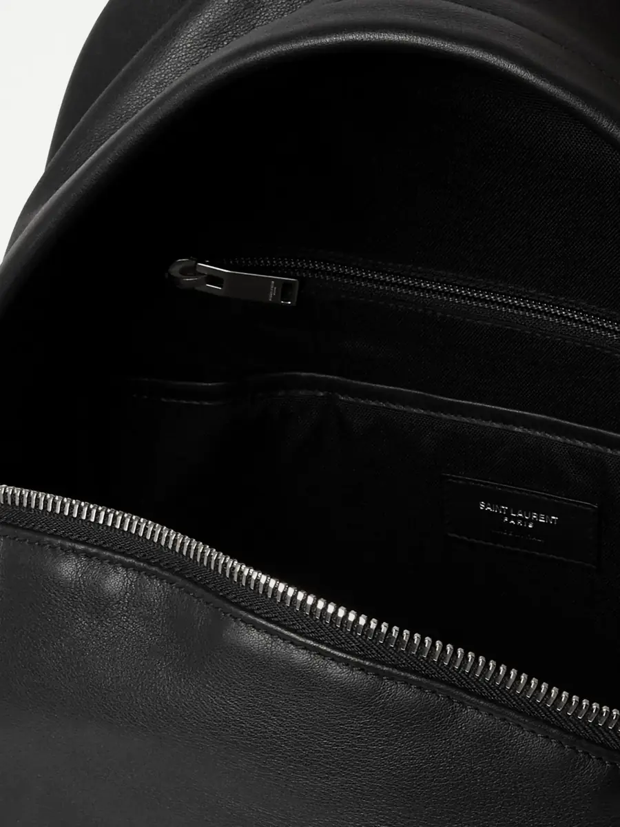 Saint Laurent City Leather Backpack - Men | Thumbnail 5