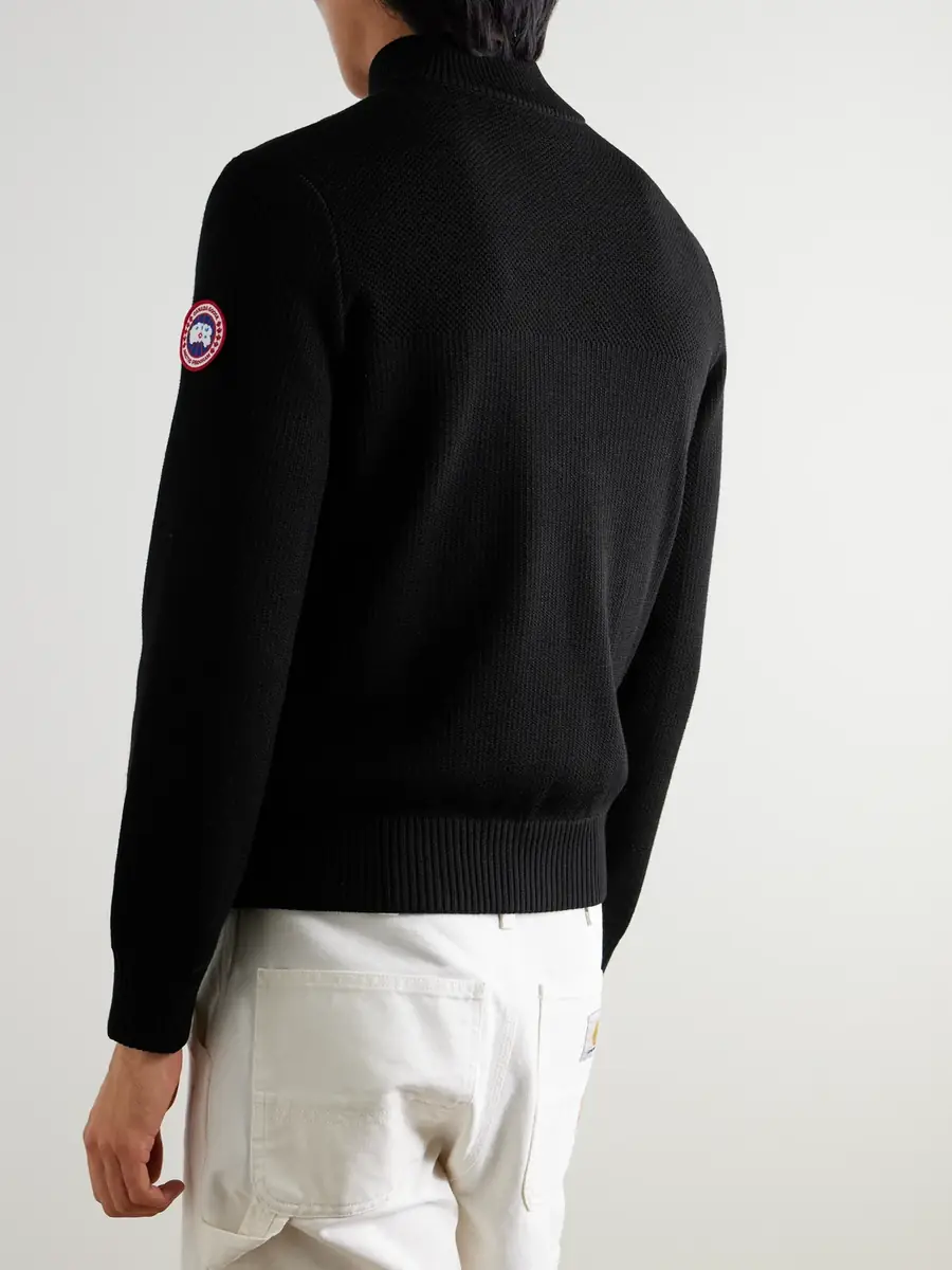 Canada Goose HyBridge® Slim-Fit Merino Wool and Quilted Shell Down Jacket - Men | Thumbnail 3