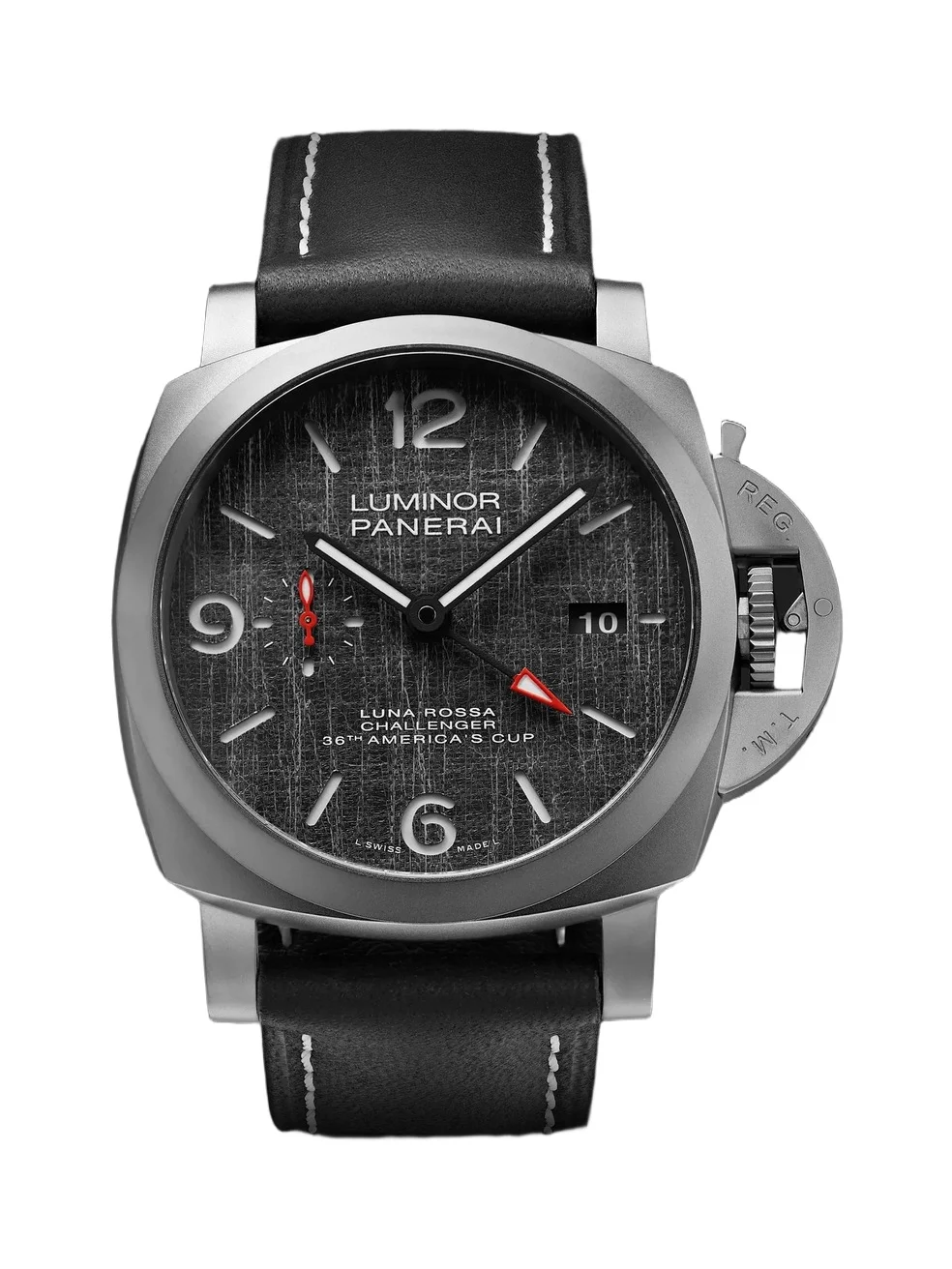 Luminor Luna Rossa GMT Automatic Titanium Watch, Ref. PAM01036 - Men