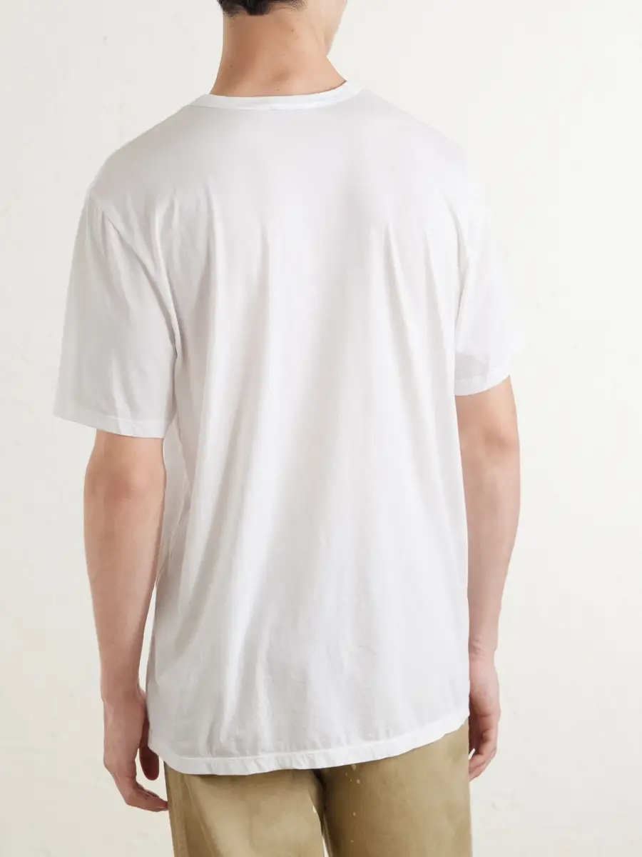 James Perse Luxe Lotus Slim-Fit Cotton-Jersey T-Shirt - Men | Thumbnail 4 James Perse Luxe Lotus Slim-Fit Cotton-Jersey T-Shirt - Men | Thumbnail 4