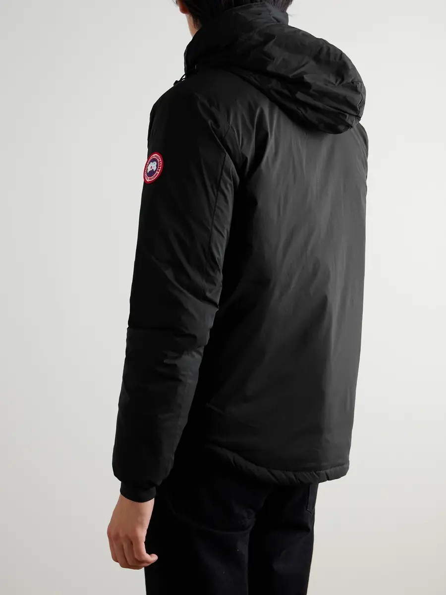 Canada Goose Lodge Slim-Fit Nylon-Ripstop Hooded Down Jacket - Men | Thumbnail 3