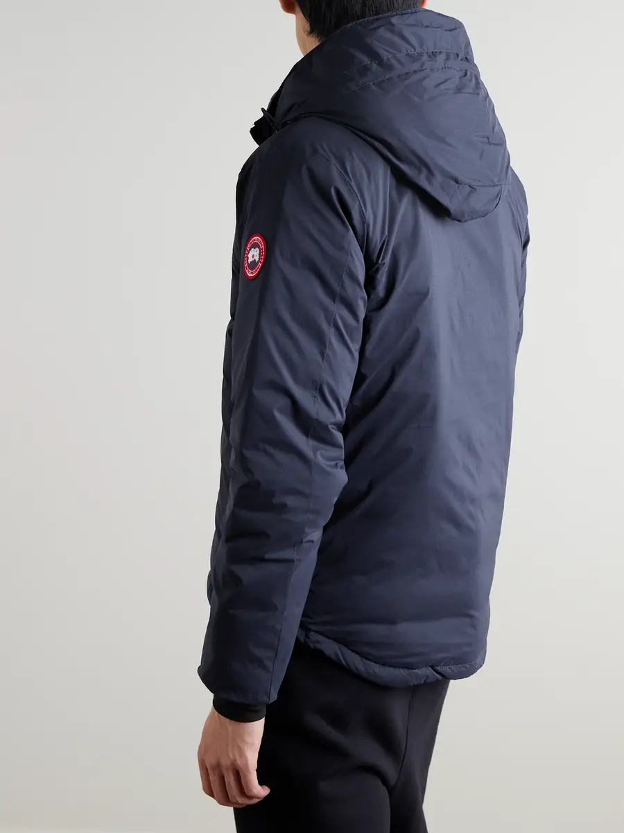 Canada Goose Lodge Slim-Fit Nylon-Ripstop Hooded Down Jacket - Men | Thumbnail 3