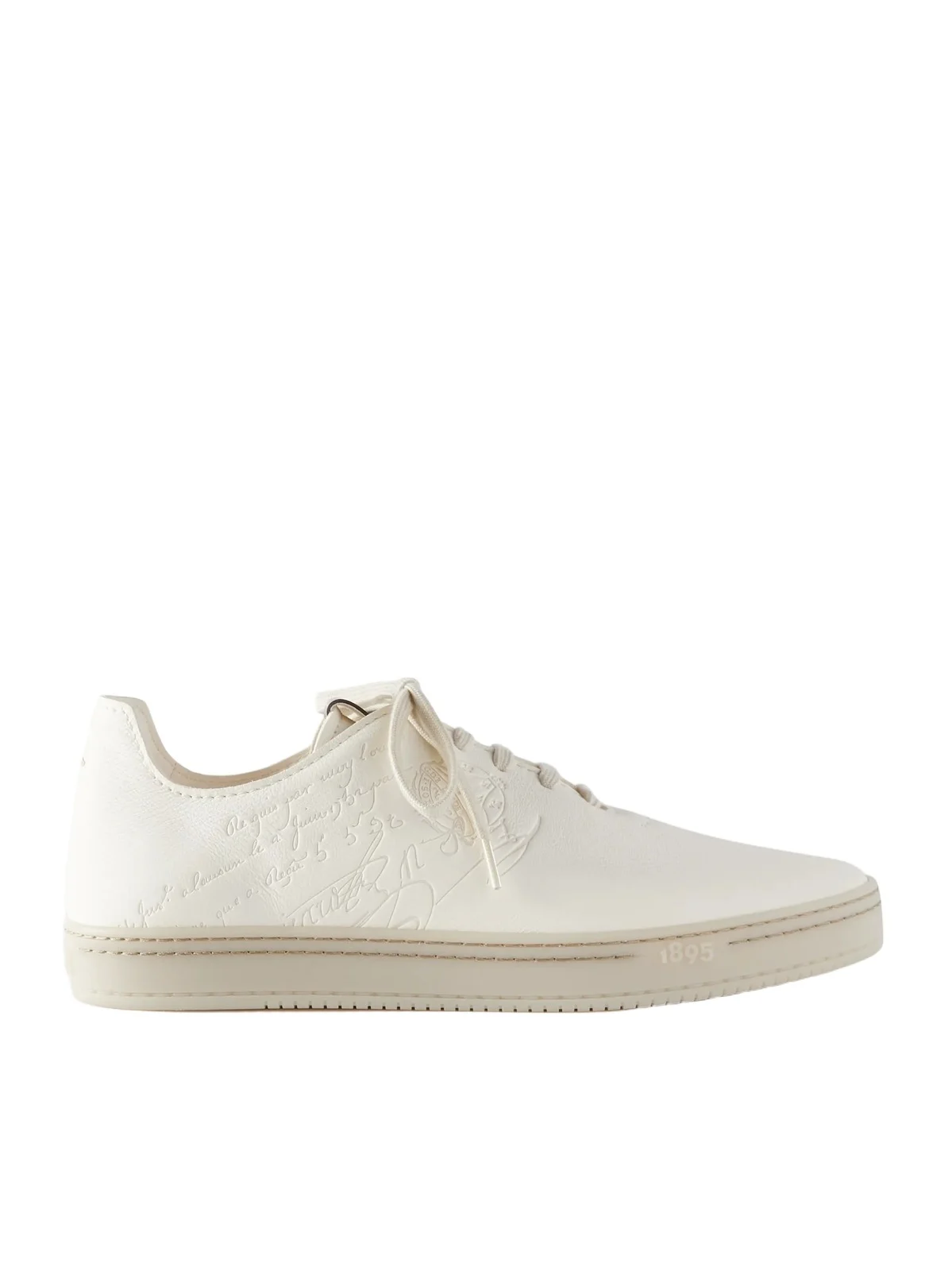 Berluti Eden Scritto Leather Sneakers - Men