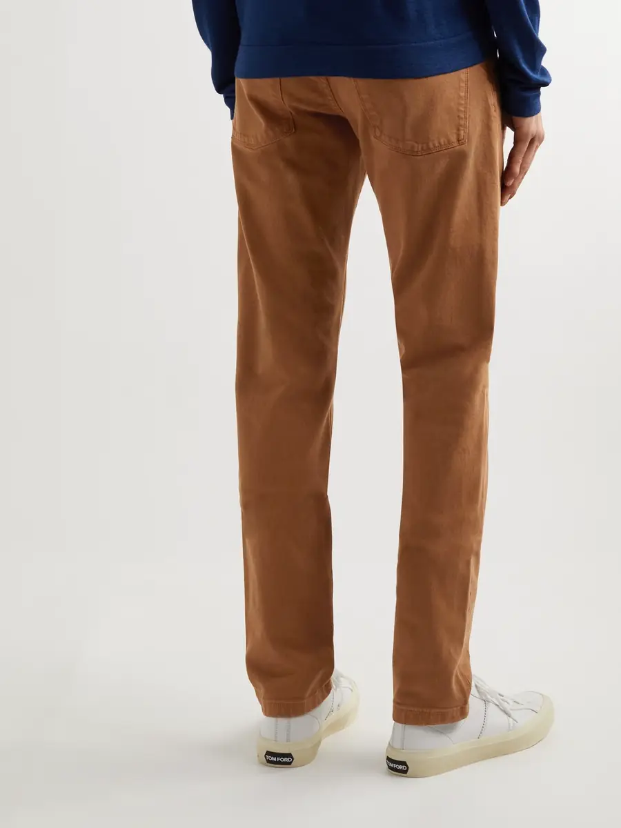 Loro Piana Straight-Leg Garment-Dyed Jeans - Men | Thumbnail 3 Loro Piana Straight-Leg Garment-Dyed Jeans - Men | Thumbnail 3