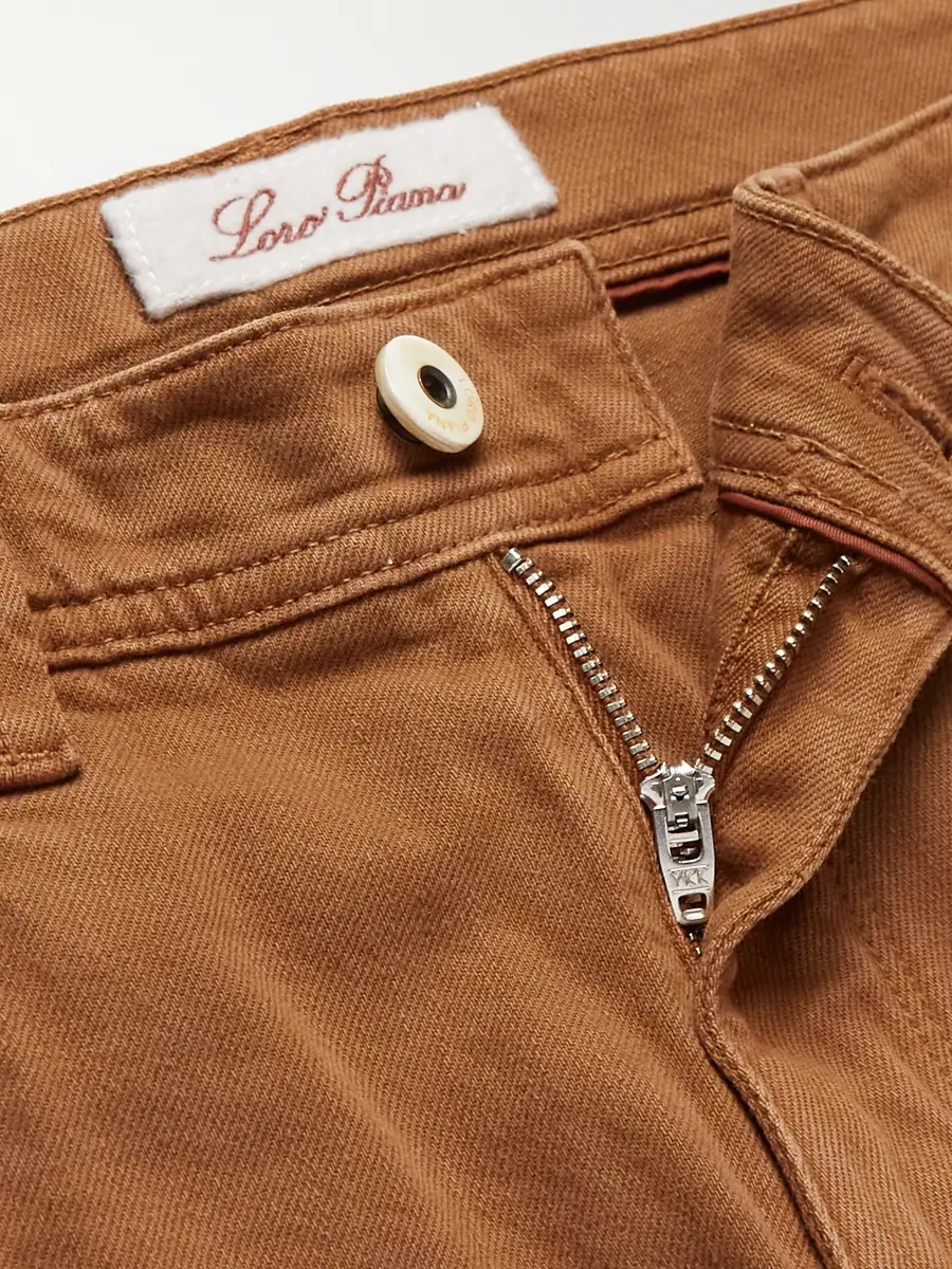 Loro Piana Straight-Leg Garment-Dyed Jeans - Men | Thumbnail 5 Loro Piana Straight-Leg Garment-Dyed Jeans - Men | Thumbnail 5