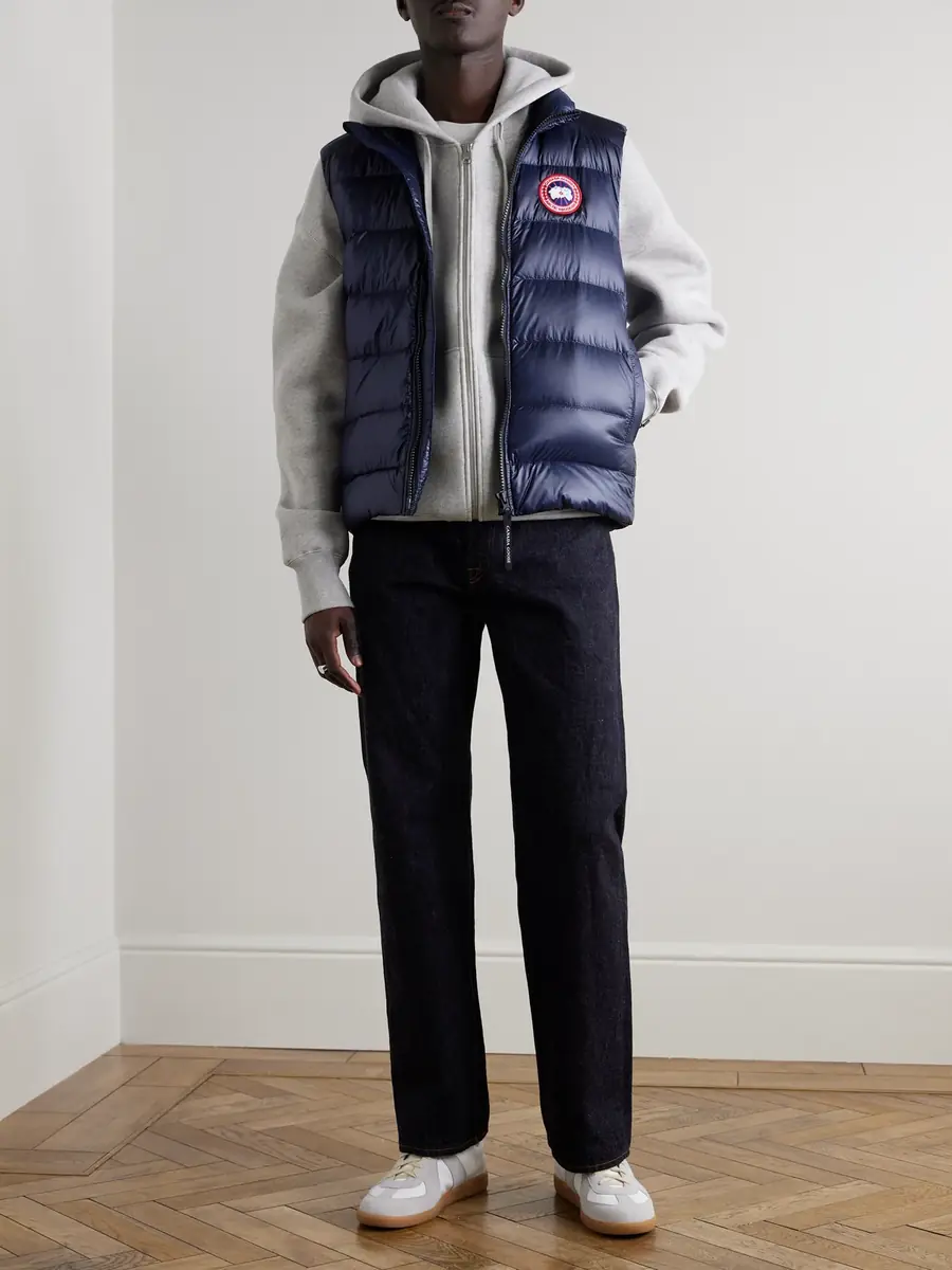 Canada Goose Crofton Slim-Fit Quilted Recycled Nylon-Ripstop Down Gilet - Men | Thumbnail 2