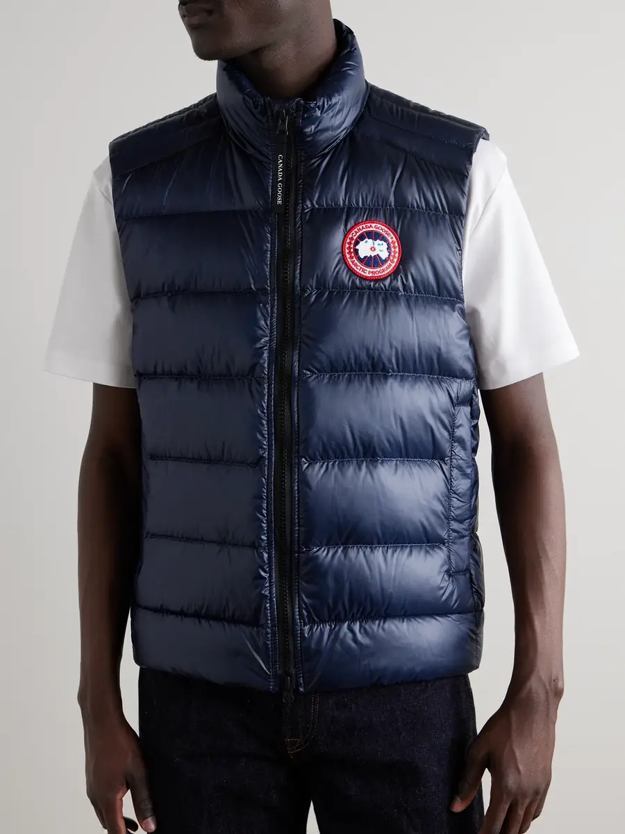 Canada Goose Crofton Slim-Fit Quilted Recycled Nylon-Ripstop Down Gilet - Men | Thumbnail 3