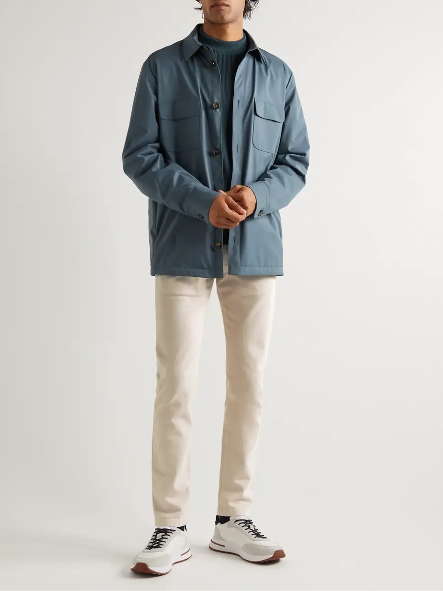 Loro Piana Slim-Fit Garment-Dyed Jeans - Men | Thumbnail 2 Loro Piana Slim-Fit Garment-Dyed Jeans - Men | Thumbnail 2