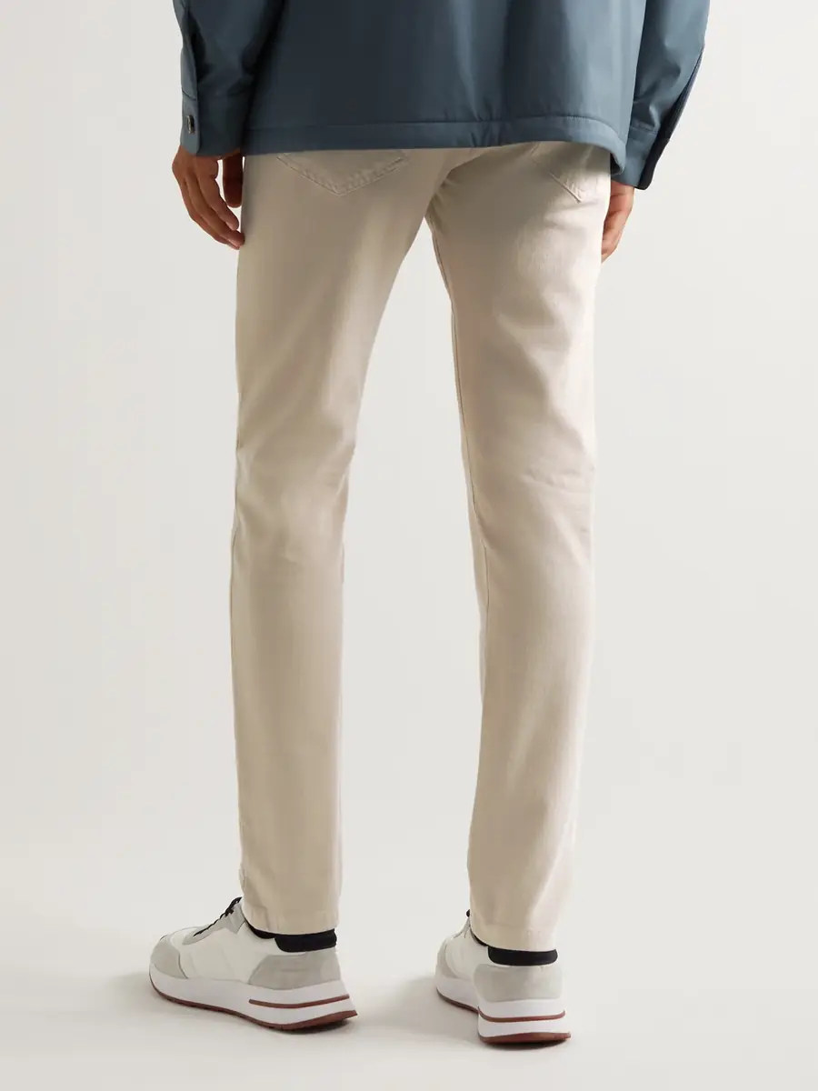 Loro Piana Slim-Fit Garment-Dyed Jeans - Men | Thumbnail 3 Loro Piana Slim-Fit Garment-Dyed Jeans - Men | Thumbnail 3