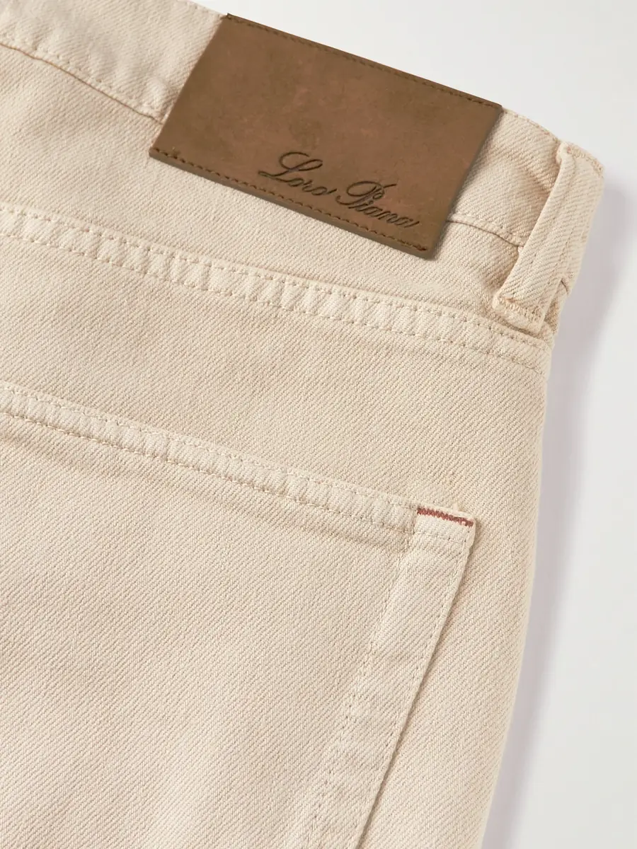 Loro Piana Slim-Fit Garment-Dyed Jeans - Men | Thumbnail 4 Loro Piana Slim-Fit Garment-Dyed Jeans - Men | Thumbnail 4