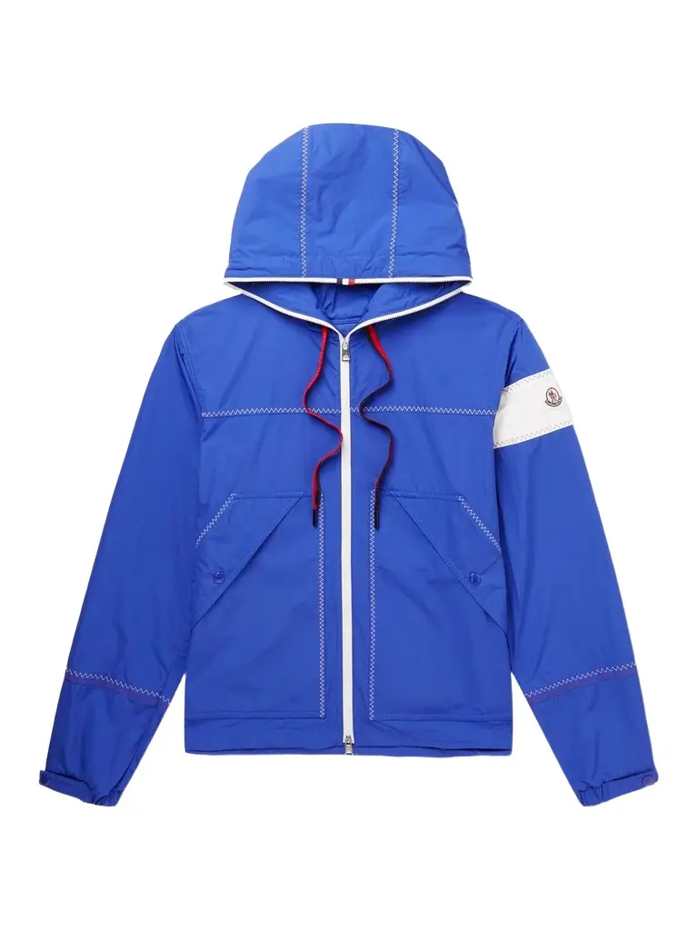 Fujio Logo-Appliquéd Shell Hooded Jacket - Men Fujio Logo-Appliquéd Shell Hooded Jacket - Men