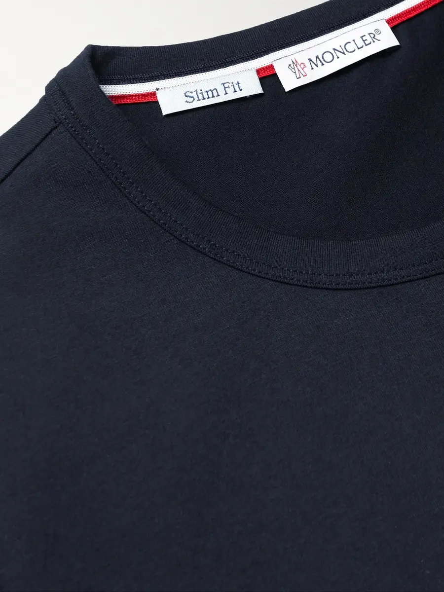 Moncler Stretch-Cotton Jersey T-Shirt - Men | Thumbnail 4