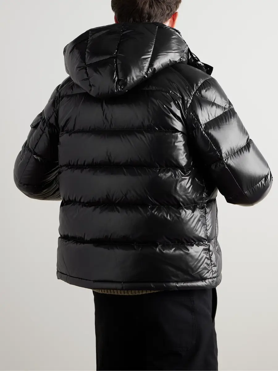 Moncler Maya Quilted Shell Hooded Down Jacket - Men | Thumbnail 3