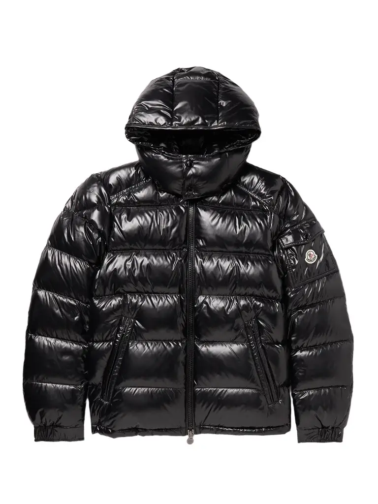 Maya Quilted Shell Hooded Down Jacket - Men